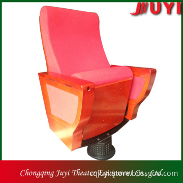 fold up auditorium seating JY-996D factory price wood armrest concert chair theater chair indoor seat hot selling
